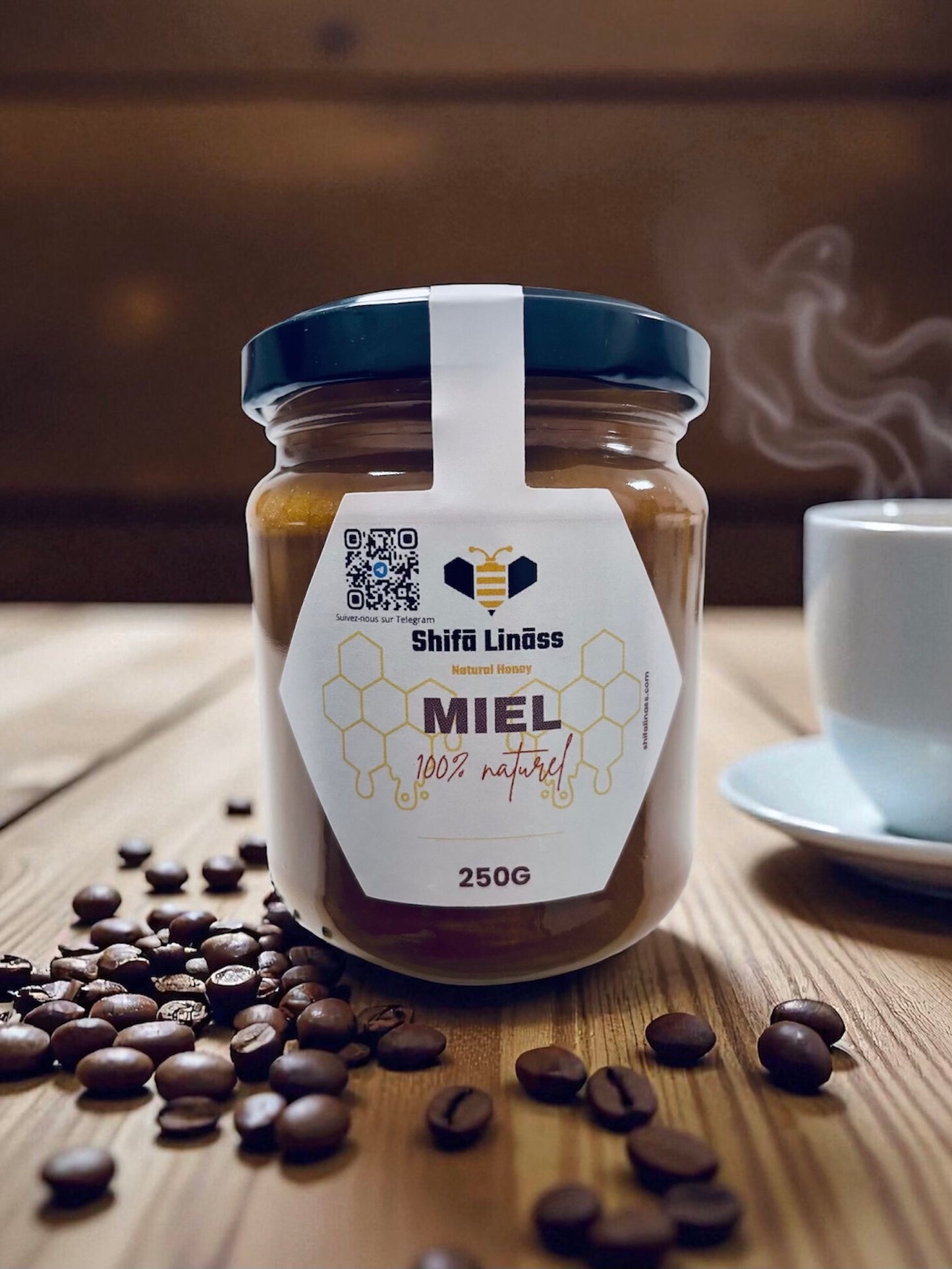 Miel aromatisé Café