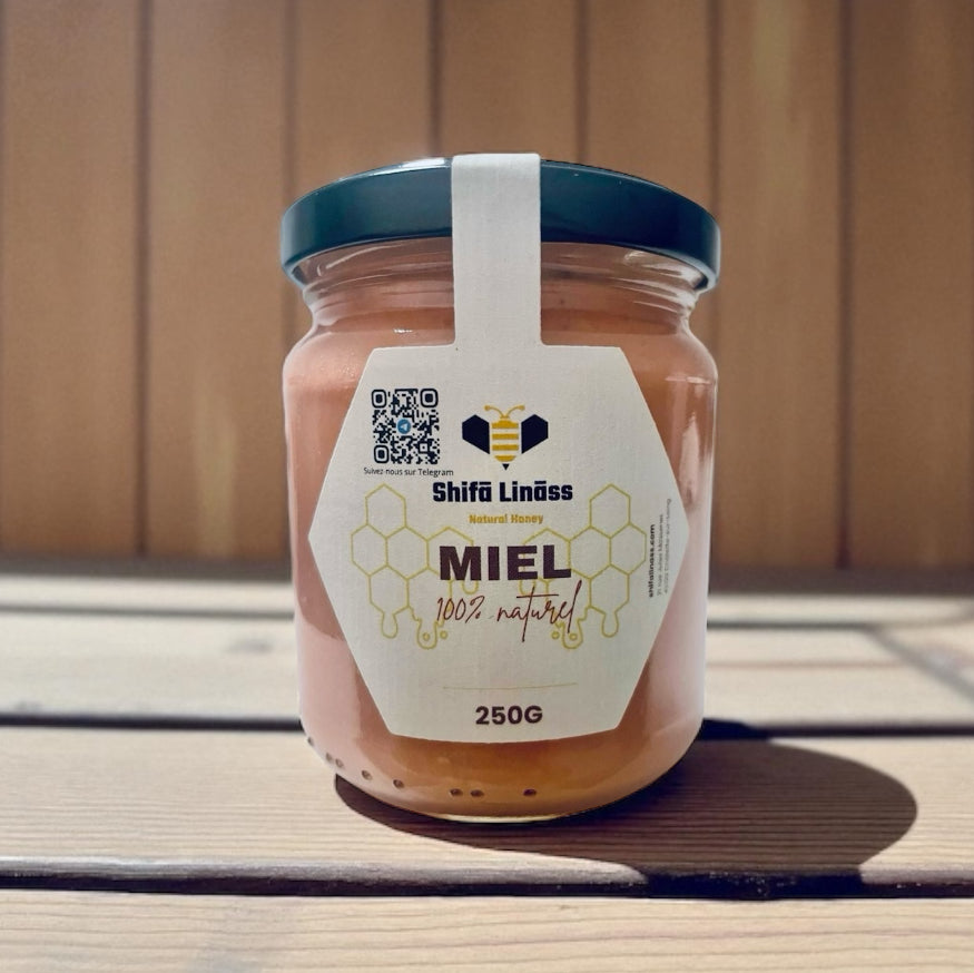 Miel rose de Russie 250g