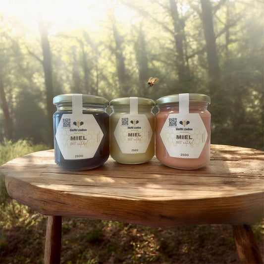 Trio Multisaveurs Miel Rose, Kirghizstan & Fleur de Nigelle