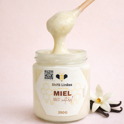 Miel aromatisé vanille de Russie 🇷🇺 250g