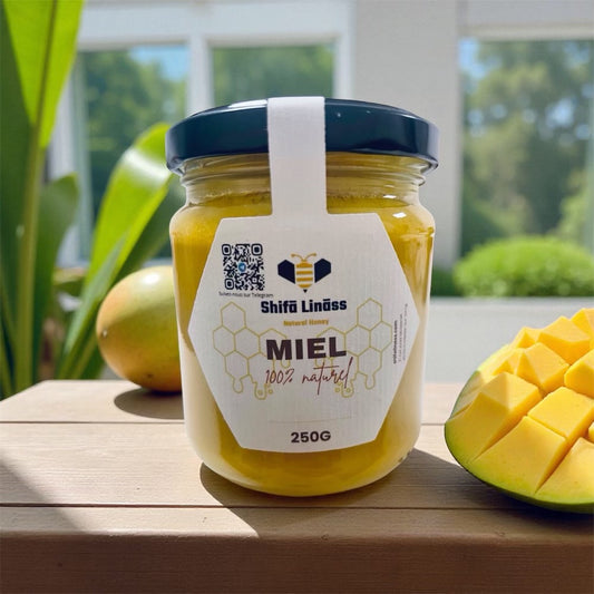 Miel aromatisé mangue 250g