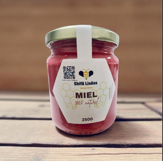 Miel aromatisé framboise 250g