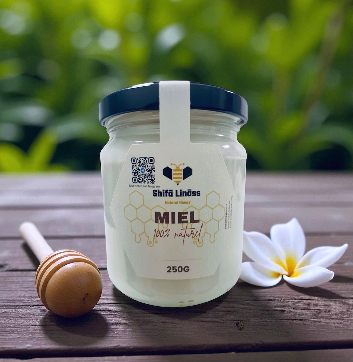 Miel aromatisé vanille 250g