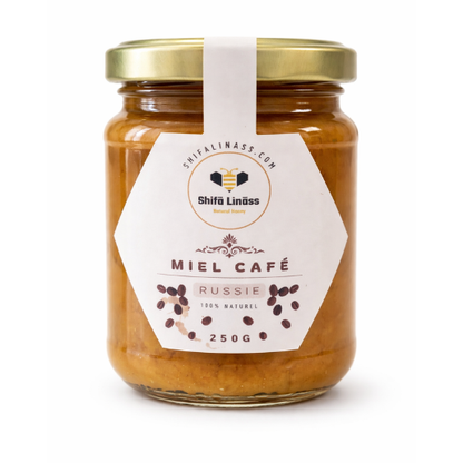 Miel aromatisé Café de Russie 🇷🇺  250g